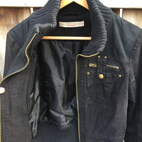 Vero Moda Citro bomber jacket in black - size S - Picture 9 of 9